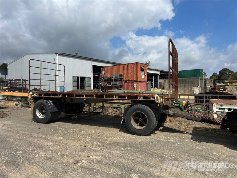 Haulmark 6 m Dog Flatbed Trailer 自卸半挂车