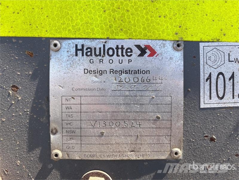 Haulotte HT23RTJPRO 4WD Diesel Articulating Boom Lift Bomliftar