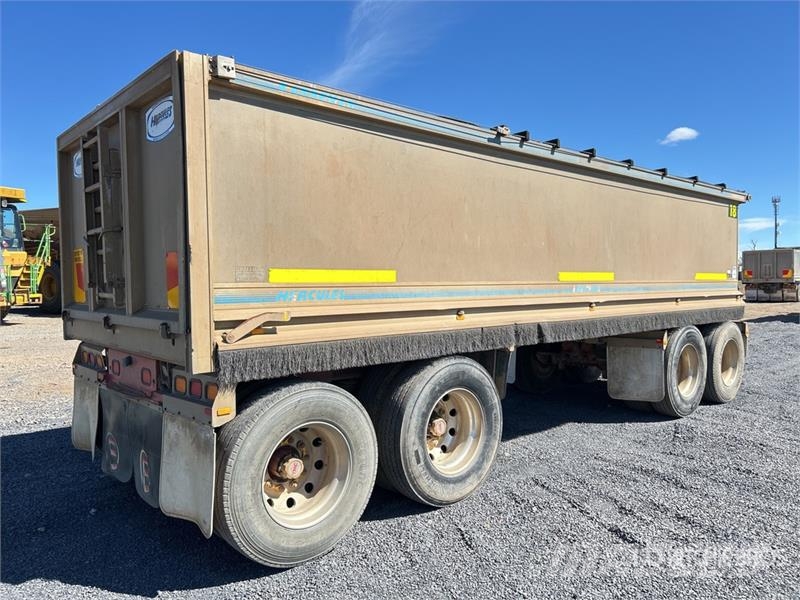 Hercules 7.3 m Quad Dog End Dump Trailer Самоскиди