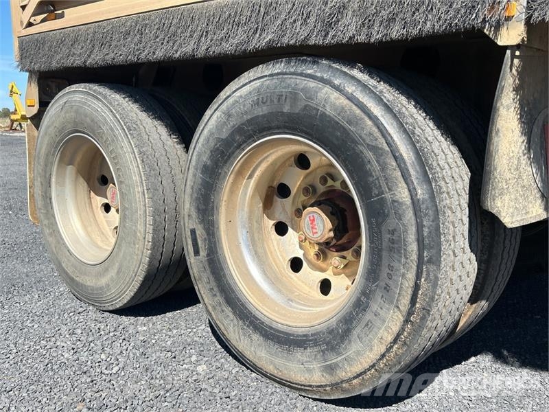 Hercules 7.3 m Quad Dog End Dump Trailer Самоскиди