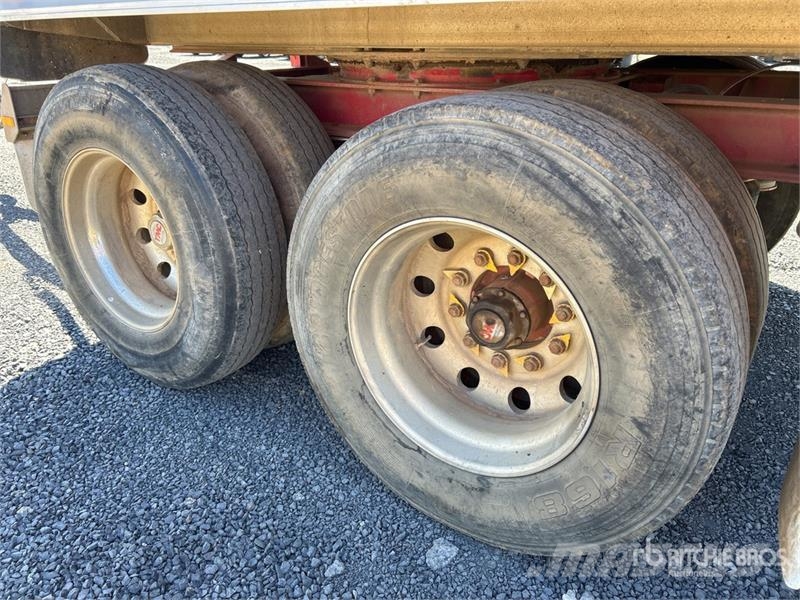 Hercules 7.3 m Quad Dog End Dump Trailer Самоскиди