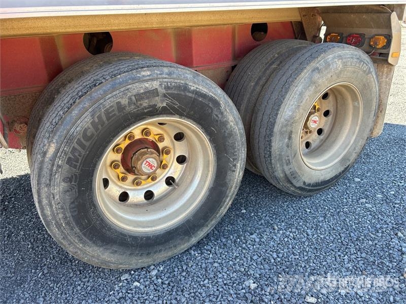 Hercules 7.3 m Quad Dog End Dump Trailer Самоскиди