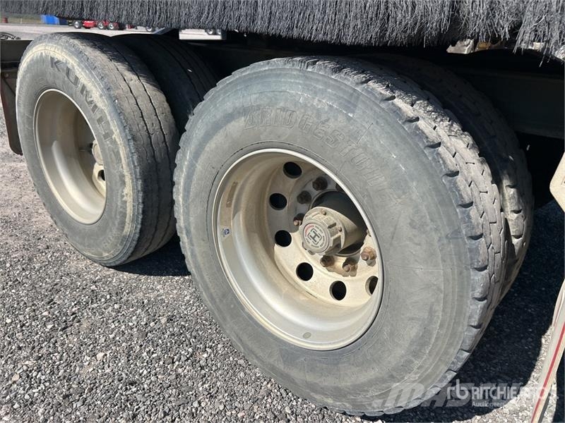 Hercules 8.2 m Quad Dog Drawbar End Dump Trailer Bañeras