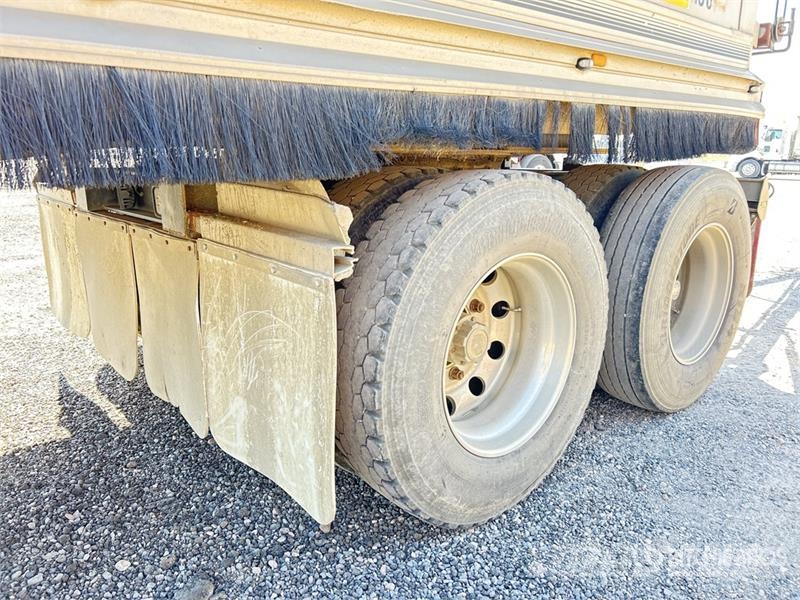Hercules 8.2 m Quad Dog Drawbar End Dump Trailer Bañeras