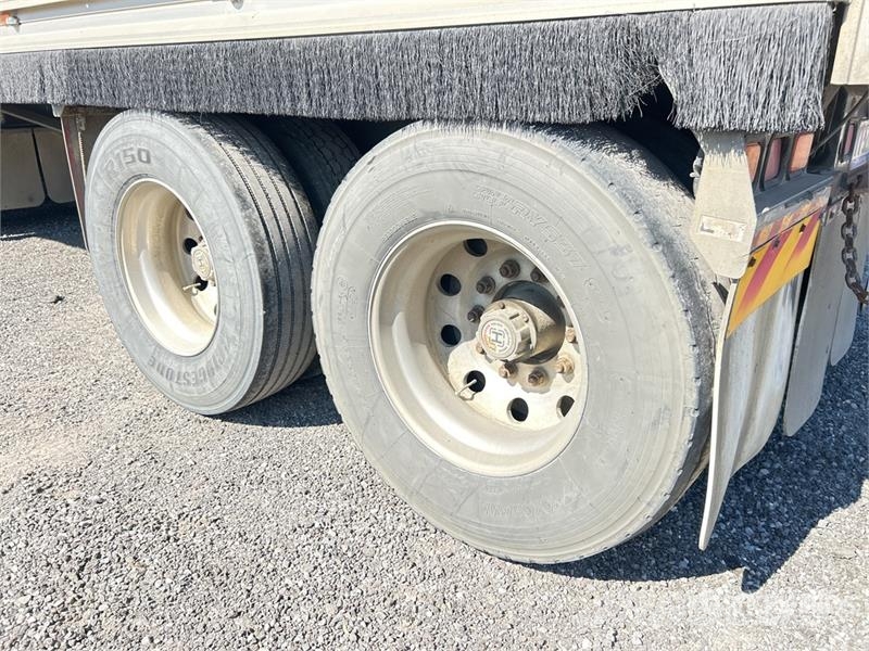 Hercules 8.2 m Quad Dog Drawbar End Dump Trailer Bañeras
