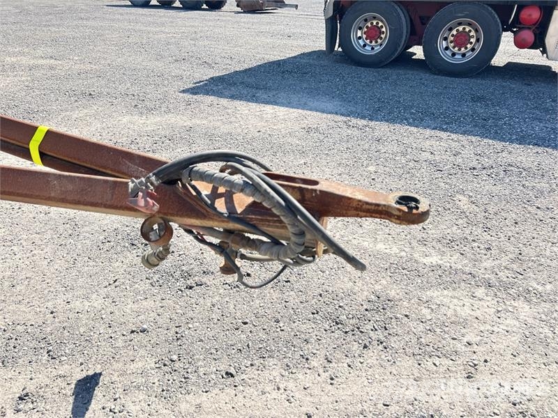 Hercules 8.2 m Quad Dog Drawbar End Dump Trailer Bañeras