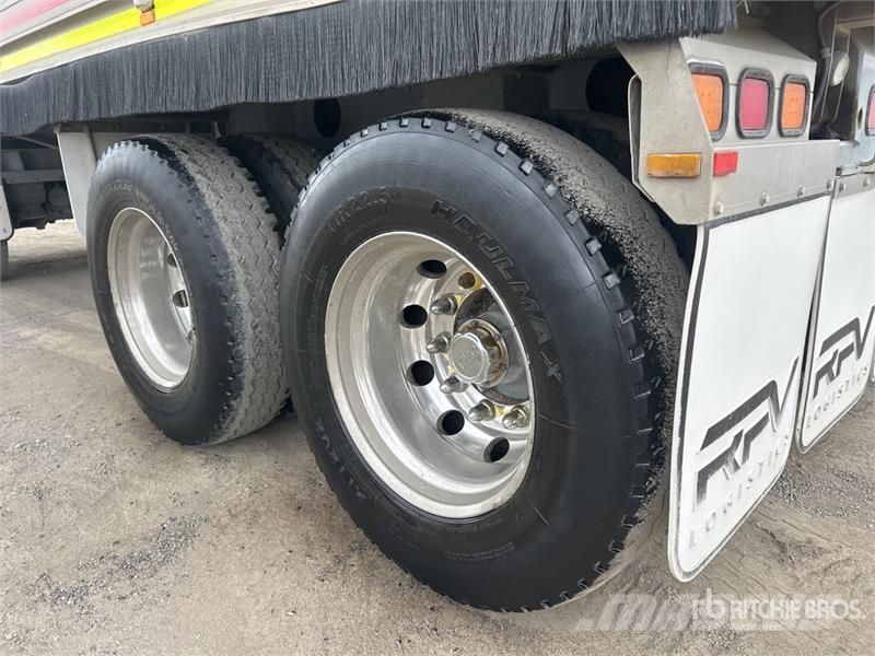Hercules 8 m Quad Dog End Dump Trailer Sora- ja kippiperävaunut