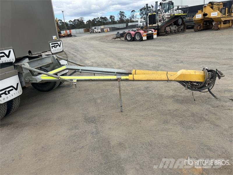 Hercules 8 m Quad Dog End Dump Trailer Sora- ja kippiperävaunut
