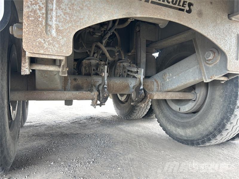 Hercules 8 m Quad Dog End Dump Trailer Sora- ja kippiperävaunut