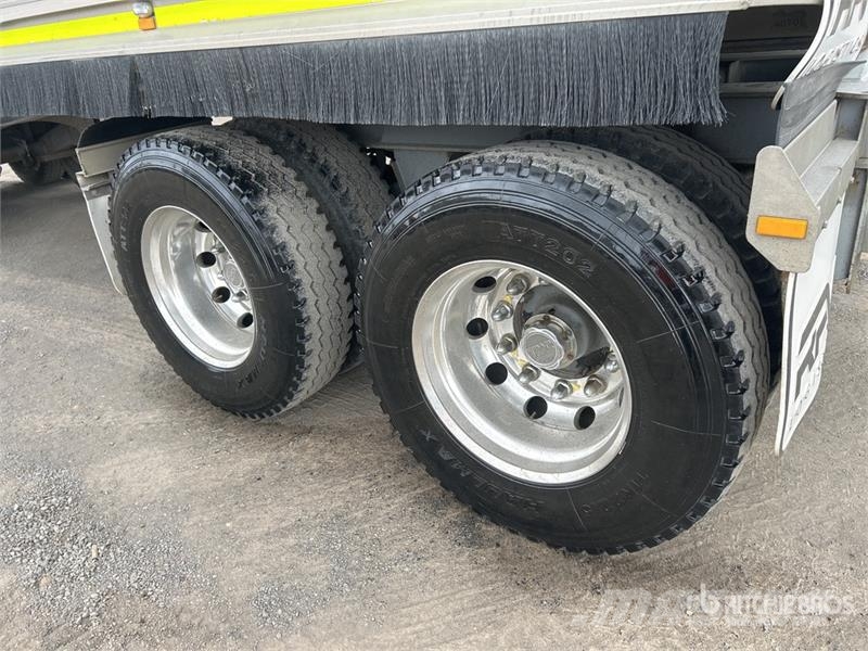 Hercules 8 m Quad Dog End Dump Trailer Sora- ja kippiperävaunut
