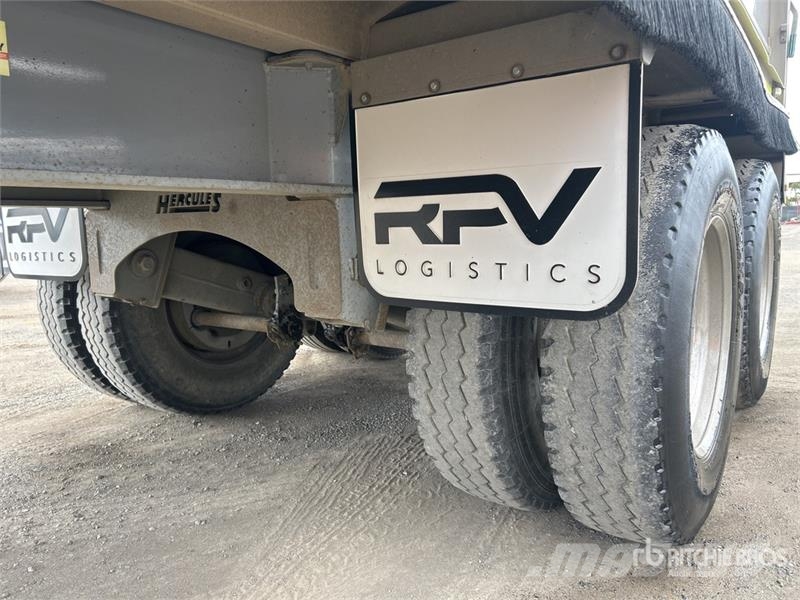 Hercules 8 m Quad Dog End Dump Trailer Sora- ja kippiperävaunut