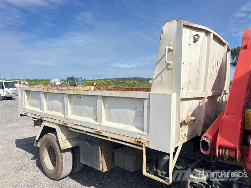 Hino FC4J 4x2 Dump Truck with Crane Automobiliniai kranai