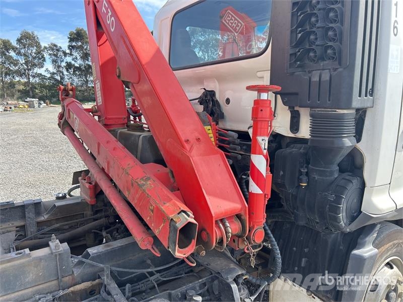 Hino FC4J 4x2 Dump Truck with Crane Automobiliniai kranai