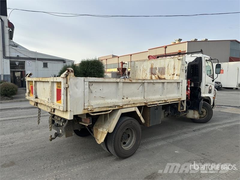 Hino FC4J Dump Truck with Crane Camiones grúa