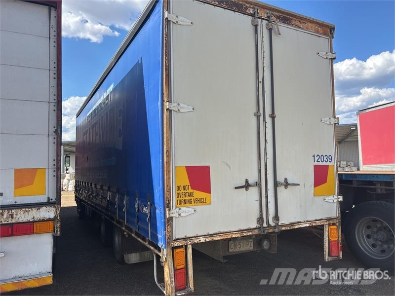 Hino FD1J 6x4 Curtain Side Truck Priekabos su tentu