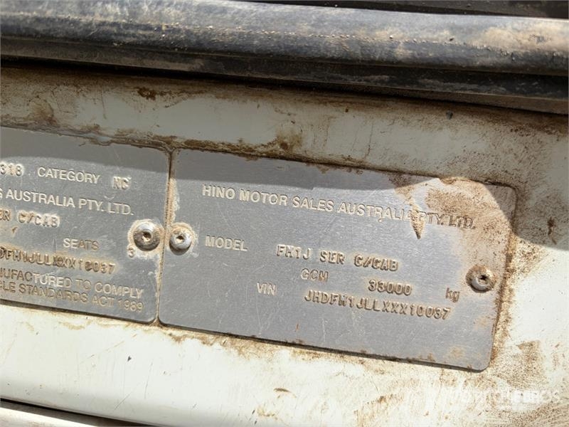 Hino FM1J Autocisterne