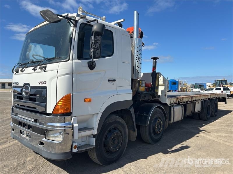 Hino Palfinger PK12001-EH 5580 kg Knuckle Boom on Hino Crane trucks