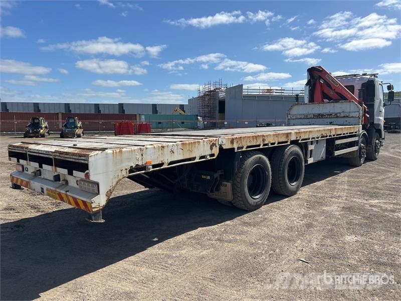 Hino Palfinger PK12001-EH 5580 kg Knuckle Boom on Hino Crane trucks