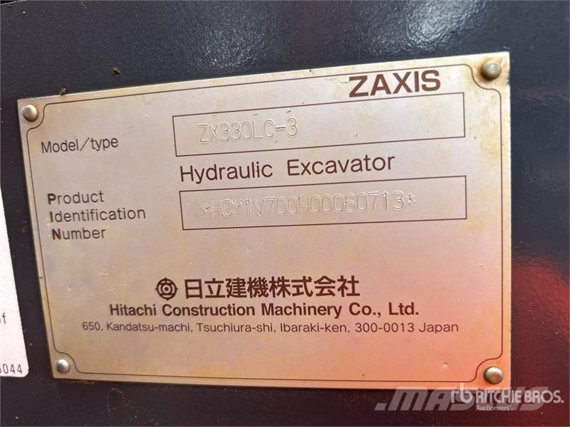 Hitachi ZX330LC Εκσκαφείς με ερπύστριες