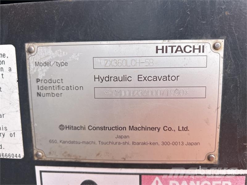 Hitachi ZX360LCH-5B Tracked Excavator Crawler excavators