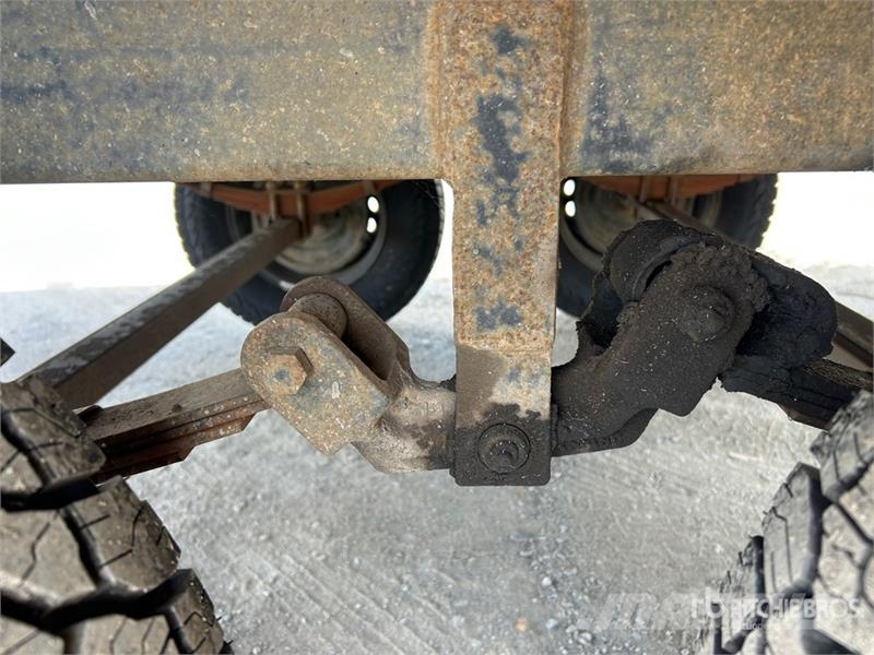 Homemade 4.5 m Bogie/A Flatbed Trailer 自卸半挂车