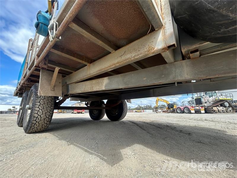 Homemade 4.5 m Bogie/A Flatbed Trailer 自卸半挂车