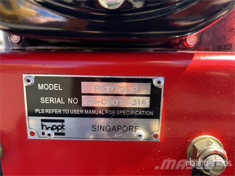  Hoppt PCPT90P Vibratory Pavement Compactor (Unused Anlegg - Annet