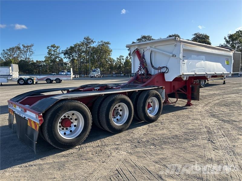 Howard Porter 5.5 m Tri/A B-Double Lead Side Dump Trailer Kallur-haagised