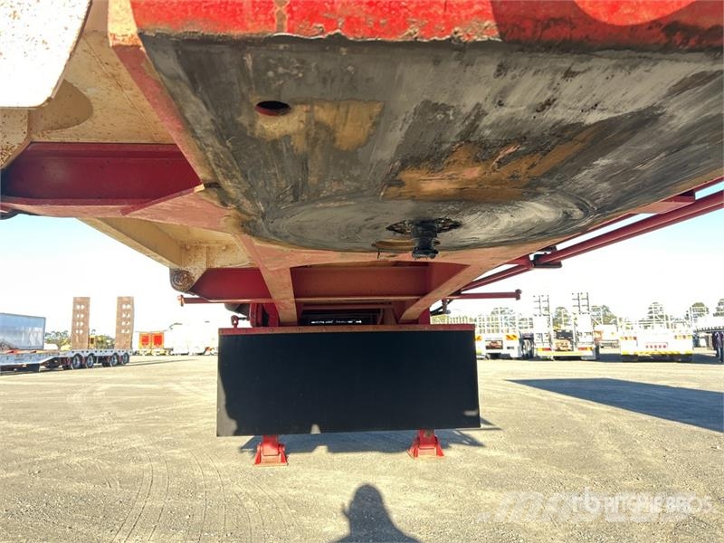 Howard Porter 5.5 m Tri/A B-Double Lead Side Dump Trailer Kallur-haagised