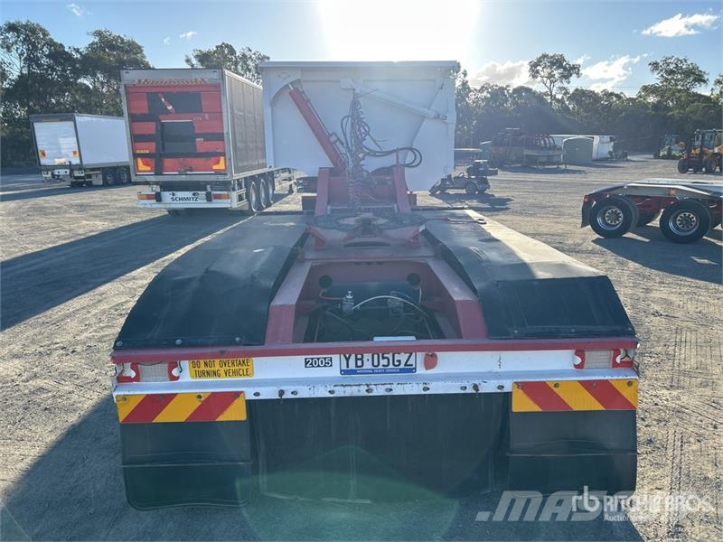 Howard Porter 5.5 m Tri/A B-Double Lead Side Dump Trailer Kallur-haagised