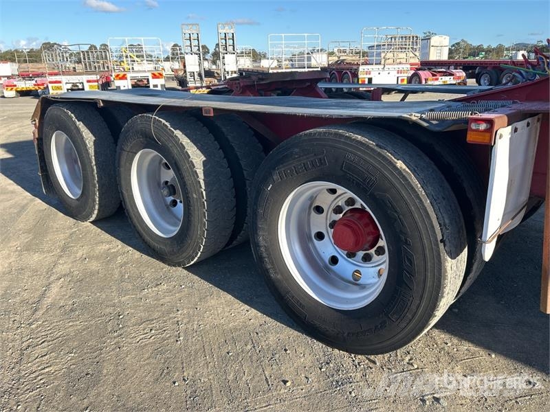 Howard Porter 5.5 m Tri/A B-Double Lead Side Dump Trailer Kallur-haagised