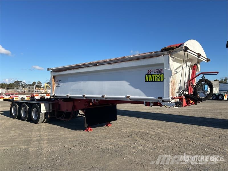 Howard Porter 5.5 m Tri/A B-Double Lead Side Dump Trailer Kallur-haagised