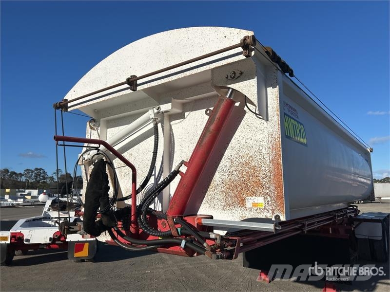 Howard Porter 5.5 m Tri/A B-Double Lead Side Dump Trailer Kallur-haagised