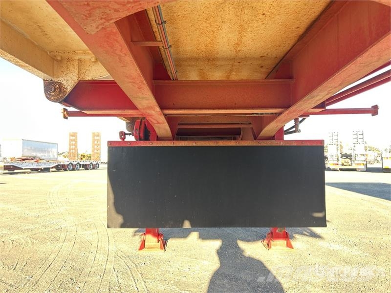 Howard Porter 5.5 m Tri/A B-Double Lead Side Dump Trailer Kallur-haagised