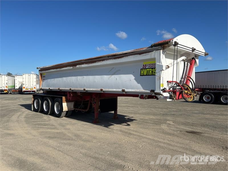 Howard Porter 8 m Tri/A Side Dump Trailer Ανατρεπόμενες ρυμούλκες