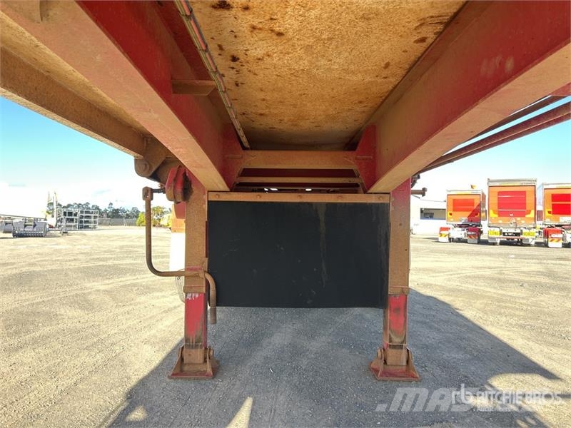 Howard Porter 8 m Tri/A Side Dump Trailer Ανατρεπόμενες ρυμούλκες