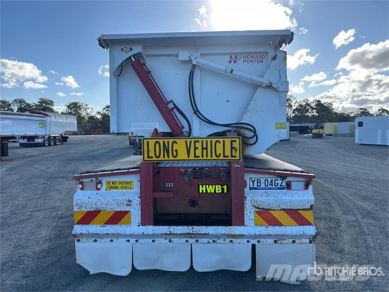 Howard Porter 8 m Tri/A Side Dump Trailer Ανατρεπόμενες ρυμούλκες