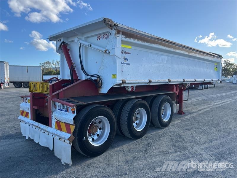 Howard Porter 8 m Tri/A Side Dump Trailer Ανατρεπόμενες ρυμούλκες