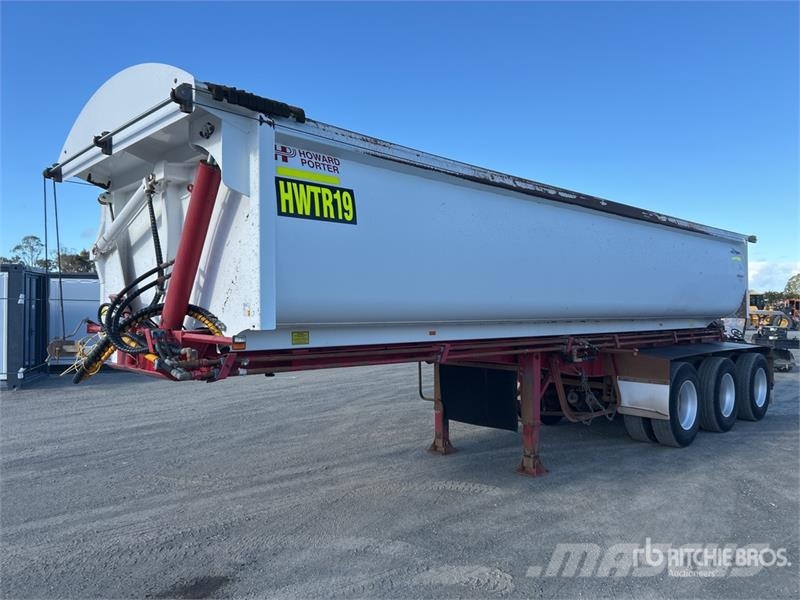Howard Porter 8 m Tri/A Side Dump Trailer Ανατρεπόμενες ρυμούλκες