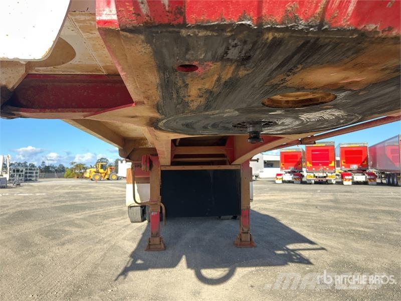 Howard Porter 8 m Tri/A Side Dump Trailer Ανατρεπόμενες ρυμούλκες