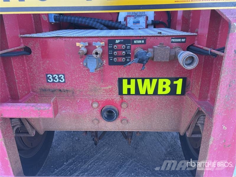Howard Porter 8 m Tri/A Side Dump Trailer Ανατρεπόμενες ρυμούλκες