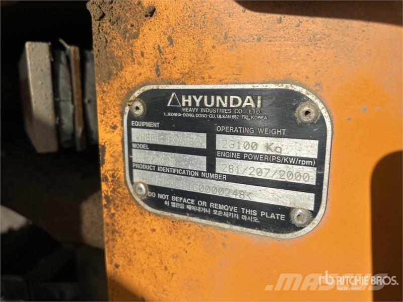Hyundai HL770-9 Hjullastere