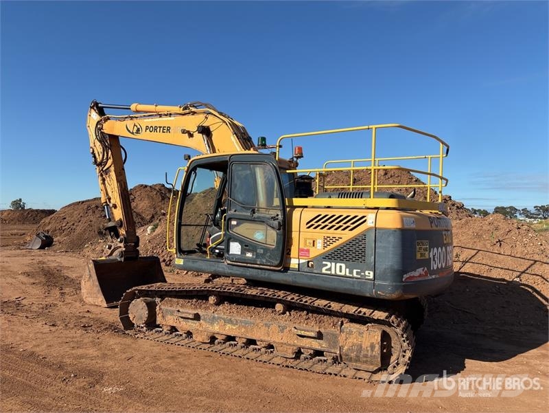 Hyundai Robex 210LC-9 Tracked Excavator Pelle sur chenilles