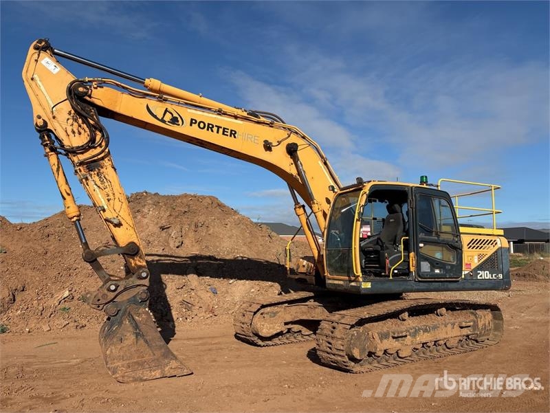 Hyundai Robex 210LC-9 Tracked Excavator Pelle sur chenilles