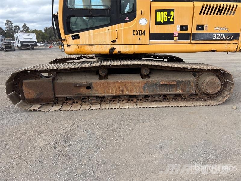 Hyundai Robex 290LC-7 Long Reach Tracked Excavator Pelle sur chenilles