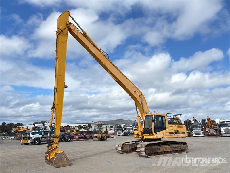 Hyundai Robex 290LC-7 Long Reach Tracked Excavator Pelle sur chenilles