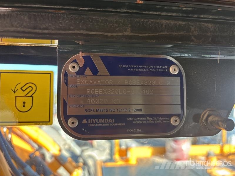 Hyundai Robex 320LC-9 Гусеничні екскаватори
