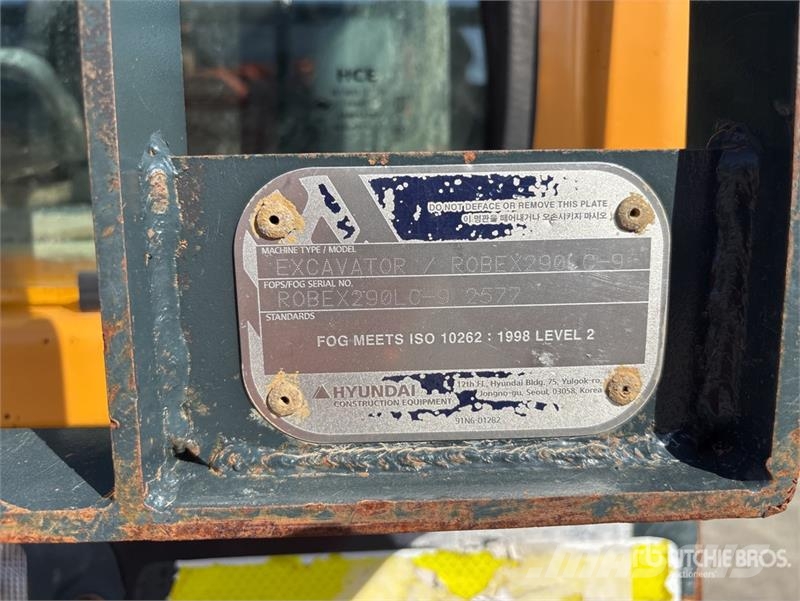 Hyundai Robex 320LC-9 Гусеничні екскаватори