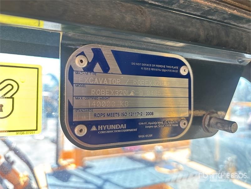 Hyundai Robex 320LC-9 Гусеничні екскаватори
