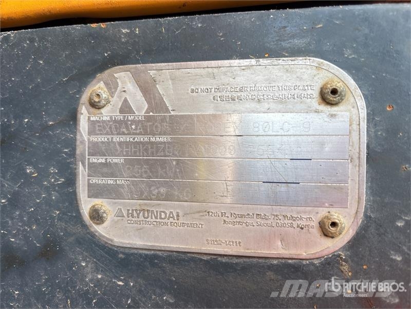 Hyundai Robex 480LC-9 Tracked Excavator Bageri guseničari